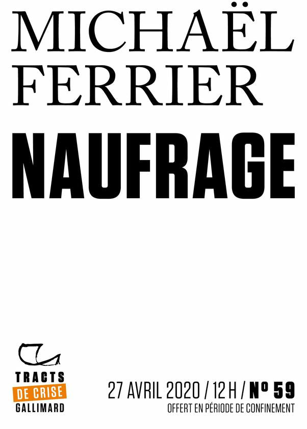 Tracts de Crise (N°59) - Naufrage